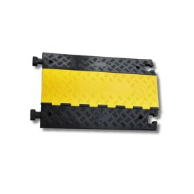   Kábelhíd, ipari kábelcsatorna 5 csatornás kábelvédő 900 x 600 x 75 mm közép elem, padlócsatorna esésgátló parkolókba, raktárakba B13