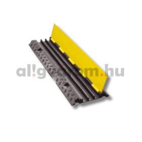 Ipari kábelcsatorna 3 csatornás 35x30 mm, kábelvédő 1000 x 300 x 45 mm elem, kábelhíd esésgátló parkolókba, raktárakba B21