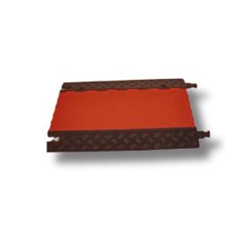 Ipari kábelcsatorna 5 csatornás kábelvédő 910 x 690 x 31 mm, kábelhíd esésgátló parkolókba, raktárakba B29