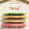 Fali kajaktartó állvány 4 kajakhoz állítható kenutároló 136 kg teherbírású vízi sportfelszerelés tárolórendszer