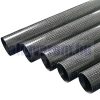 Karbon cső Ø28/26x1000 mm Szénszálas carbon90 fokos szövésű fényesre lakkozott
