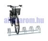 Kerékpártartó állvány kerékpár tároló 5 bicikli számára összecsukható kivitel