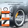 Összecsukható alumínium kerékpár utánfutó 45 kg teherbírással gyorscsatlakozós, univerzális kerékpár csatlakozással