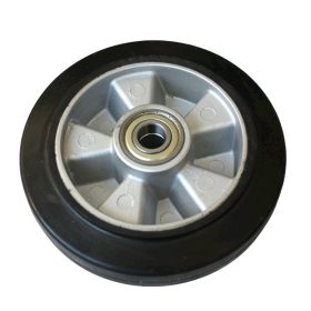   Ø 200 mm kerék raklapmozgató, raklapemelő béka számára. Alumínium felni gumi futófelület átmérő 200 mm