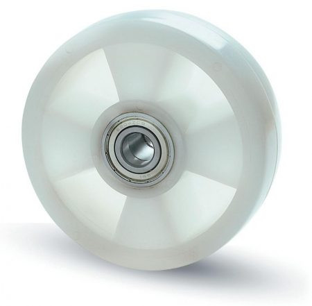 Ø 200 mm műanyag kerék raklapmozgató, raklapemelő poliamid 