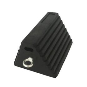   Kerékkitámasztó ék, 250 mm széles nagy teherbírású gumi kerékék fogantyúval D46