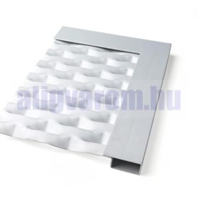   Lemez szegő profil perforált lemezhez keret 70x34x55 mm kezeletlen acél 2000 mm szál