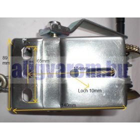 Kézi csörlő drótköteles, 450 kg vonóerő