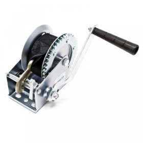 Kézi csörlő hevederes, 550 kg vonóerővel 7m