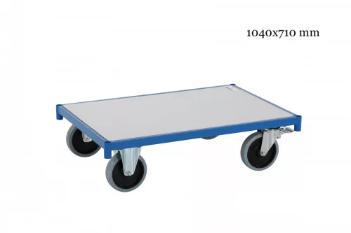 Nagy teherbírású kézikocsi 1040x710 mm szállítókocsi 800 kg teherbírás 