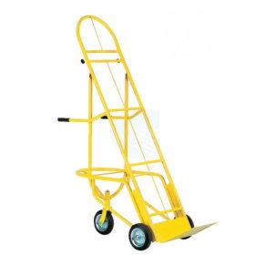   Zöldséges gyümölcsös kézikocsi rekeszszállító három kerekű 400 kg teherbírású 1200 x 620 x 1700 mm