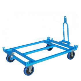 Vontatható kézikocsi EUR raklaphoz 500 kg teherbírás