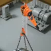 Kézi emelő 1,5 tonnás láncos emelő 3 m emelési magassággal, G80 lánccal