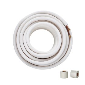   Mini-split csőkészlet 15,24 m rézcsövek 1/4” és 3/8” külső átmérővel és háromrétegű szigeteléssel