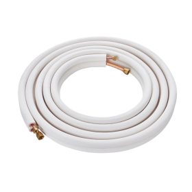   Mini Split réz csőkészlet 7,62 m  1/4” – 1/2”, háromrétegű szigeteléssel