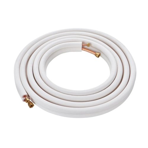 Mini Split réz csőkészlet 7,62 m  1/4” – 1/2”, háromrétegű szigeteléssel