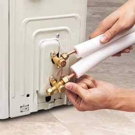   Mini split rézcső készlet 4,88 m 6,35 / 12,7 mm klíma és hőszivattyú rendszerekhez