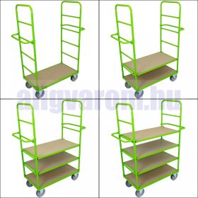   Polcos kocsi 5 szintes komissiózó kocsi 600 kg teherbírású raktári szállító kocsi