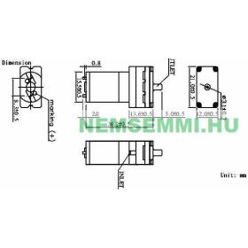   KPM12A 3V 0,5 bar Kompresszor levegőpumpa modell légpumpa levegő szivattyú levegős membránszivattyú