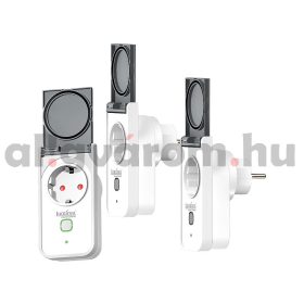   Okos kerti konnektor 3 db intelligens WLAN kültéri aljzat, smart elosztó energiafogyasztás mérővel, applikációval IP44