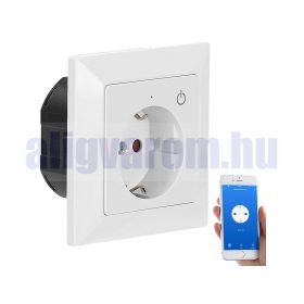   Wi-Fi-s süllyesztett konnektor 10 darabos szett alkalmazással  Siri, Alexa és Google Assistant számára