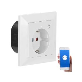   Wi-Fi-s süllyesztett konnektor alkalmazással  Siri, Alexa és Google Assistant számára