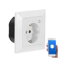   Wi-Fi-s süllyesztett konnektor alkalmazással  Siri, Alexa és Google Assistant számára