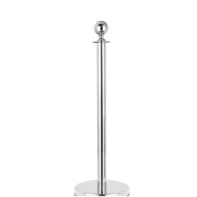   Kordonoszlop terelőkorlát terelőszalag 1 db rozsdamentes acél kordonoszlop