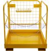Targonca platform acél emelőkosár 340 kg teherbírású targonca biztonsági szerelőkosár munkaállvány
