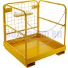 Targonca platform acél emelőkosár 340 kg teherbírású targonca biztonsági szerelőkosár munkaállvány