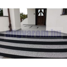 OX Stone KL Flexi Kőszőnyeg hajlítható natúr alu élvédő Kavicsbevonat szegély profil 2500 mm