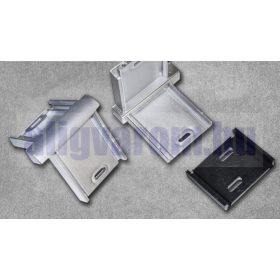 Külső sarok Pezsgő színű padlószegély eloxált alumínium csavarozható kivitelhez