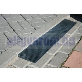   Küszöbáthidaló rámpa 25x150x900 mm Lefektethető gumi küszöb átvezető Teherbírás: 2 tonna