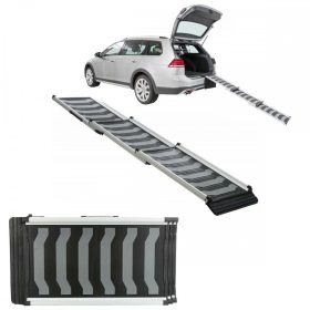   Teleszkópos kutyarámpa kis és nagyméretű kutyáknak 90 kg-ig, összecsukható kutyarámpa 40x78-175 cm