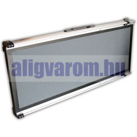   Kutyarámpa alumínium 100-180cm összetolható teleszkópos könnyen szállítható. Kisállat feljáró 110 kg teherbírás Csak 5 kg.