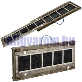 Kutyarámpa fából 97-165cm összetolható, így könnyen szállítható