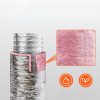 Hőszigetelt aluflex szellőzőcső – 158 mm átmérő, 7,62 m hosszúság, R-6 hőellenállás, 25 mm vastag Owens Corning szigeteléssel, flexibilis alumínium kivitelben
