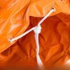 Ipari flexibilis meleglevegős légcsatorna – 4,9 m hosszú, 30 cm átmérőjű PVC szellőzőcső D-gyűrűkkel, nagy hőállósággal, ventilátorhoz alkalmas