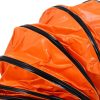  Ipari PVC szellőzőcső – 25,5 cm átmérőjű, 7,6 m hosszú, lángálló, flexibilis légszállító tömlő hőlégfúvókhoz és ipari ventilátorokhoz