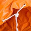 Ipari PVC légszállító tömlő – 25,4 cm átmérőjű, 9,8 m hosszú, flexibilis szellőzőcső ventilátorhoz és hőlégfúvóhoz, narancssárga kivitelben