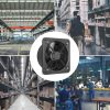 Ipari fali elszívó ventilátor 300 mm átmérővel – 2850 m³/h légszállítás, 107 W teljesítmény, 2800 ford./perc, teljesen fémházas kivitel