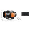Csendes, nagy teljesítményű csőventilátor 150 mm-es csatlakozással – 402 CFM légszállítás, 38 W, automata szabályozással