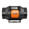 Csendes, nagy teljesítményű csőventilátor 150 mm-es csatlakozással – 402 CFM légszállítás, 38 W, automata szabályozással