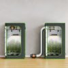 Csendes csőventilátor 100 mm-es átmérővel – 21 W, EC motor, 205 CFM  légszállítás, alacsony zajszint, intelligens vezérléssel