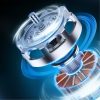 Csendes csőventilátor 100 mm-es átmérővel – 21 W, EC motor, 205 CFM  légszállítás, alacsony zajszint, intelligens vezérléssel