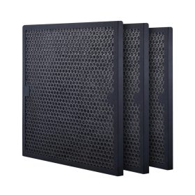   Aktív szénszűrő 3 db-os csomag 40x40 cm ipari levegőtisztítókhoz