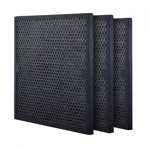 3 csomag aktívszenes szűrő csere 16'' x 19'' légmosókhoz