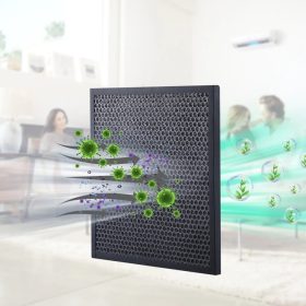   Aktív szénszűrő 3 db-os csomag 40x40 cm ipari levegőtisztítókhoz