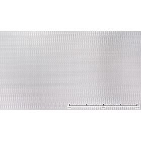 Expandált lemez rozsdamentes 1000x2000x0,5 mm tábla 6x3,5 mm gyémánt lyuk saválló inox 