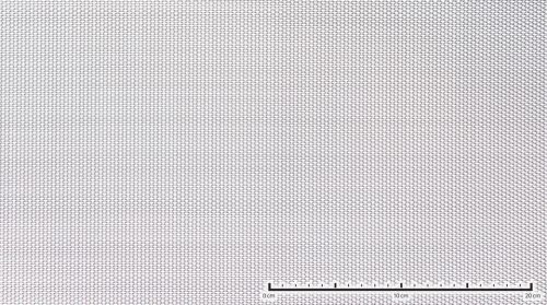 Expandált lemez rozsdamentes 1000x2000x0,5 mm tábla 6x3,5 mm gyémánt lyuk saválló inox 47%-os áteresztő felület